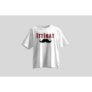 Maki Home Tolga Turan Özel Ittihat Serisi Pamuklu Baskılı Beyaz Siyah T-Shirt Modelleri