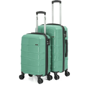 23 Orta Boy+Küçük(Kabin Boy) Kırılmaz Polipropilen Valiz Seyahat Tatil Çeyiz Tekerlekli