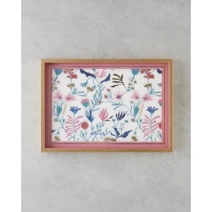 Alan Dekoratif Tepsi 30X42 cm Multicolor