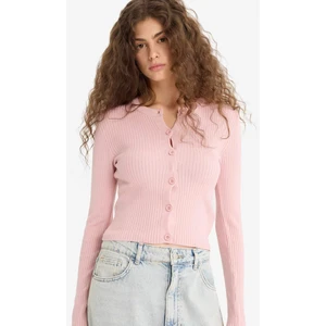 Regular Fit Bisiklet Yaka Triko Hırka A2076AX25WN