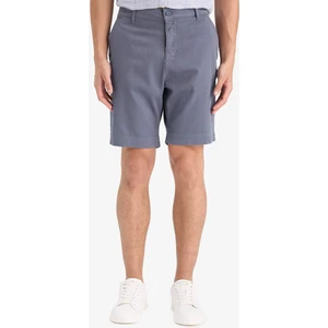 Regular Fit Dokulu Bermuda Şort E2234AX25SM