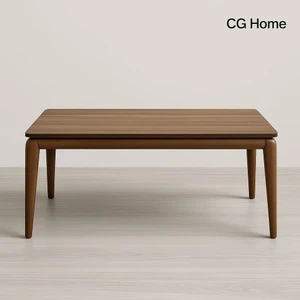 Cg Home Milas Orta Sehpa %100 Ahşap Lake Boya