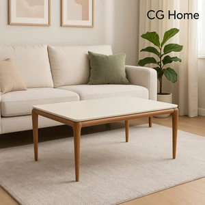 Cg Home Milas Orta Sehpa %100 Ahşap Lake Boya