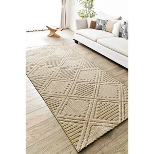 Hilda Iskandinav Dokuma Bukleli Premium Vizon Puffy Peluş Yolluk Koridor Halısı Salon Halısı