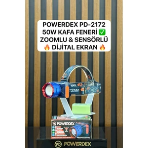 Sensörlü Kafa Feneri 50W 3000 Lümen