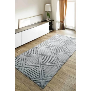Decomia Home Hilda Iskandinav Dokuma Bukleli Premium Gri Puffy Peluş Yolluk Koridor Halısı Salon Halısı