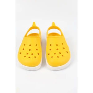 Cloggy-B Yellow/white Çocuk Sandalet
