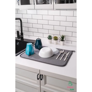 Mikrofiber Bulaşık Kurutma Matı Tezgah Üstü  Kurutma Havlusu Kurutma Örtüsü Süper Emici Bulaşıklık