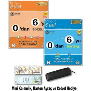 Tonguç Akademi 0'dan 6'ya Konu Anlatımlı Soru Bankası Seti