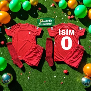 Isme Özel Yazdırmalı Türkiye Milli Takım Çocuk Forma ( Açıklamayı Oku )