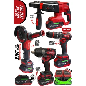 Yeni Seri 4'lü Set 800NM Tork Gücü!