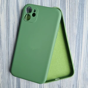 More Gsm iPhone 11 Uyumlu Logosuz Kamera Korumalı Lansman Içi Kadife Silikon Kılıf