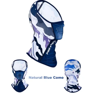 Pro Angler Sungaiter Boyunluk Natural Blue Camo