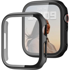 Apple Watch 45MM 7-8-9 Se Seri Uyumlu Starlight 360 Derece Koruma ve Temperli Cam Ekran Koruyucu