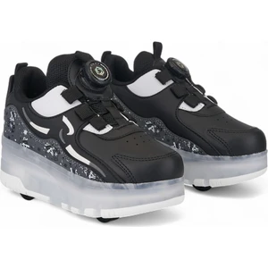 Patenli Işıklı Spor Ayakkabısı  4 Tekerlekli Paten