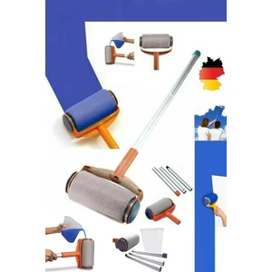 Pintar Facil Boya Badana Rulo Seti Zahmetsiz Yıkanabilir Rulo Fırça