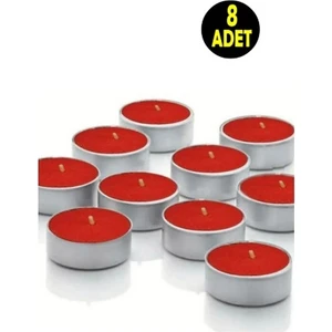 Suda Yüzen Restoran Cafe Bar Sarı Mavi Kırmızı Pembe Renk Yuvarlak Tea Light Mum