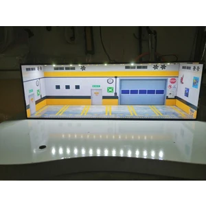 Hotwheels Garaj Diorama 1.64 Ölçek