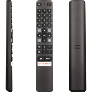 Tcl RC901V Netflix-Youtube Tuşlu Lcd Led Tv ORJİNAL SES KOMUTLU  Kumandası