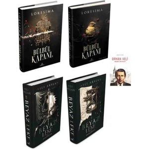 Beyaz Leke 1, Beyaz Leke 2, Bülbül Kapanı 1, Bülbül Kapanı 2 Loresima Aslı Arslan 4 Kitap Ciltli Set