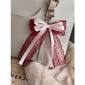 Fiyonk Çanta Charm Coquette Çanta Süsü Anahtarlık