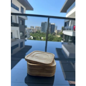 Bambu Bardak Altlığı 10 cm 6'lı