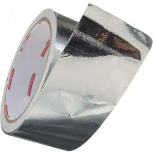 10 Metre Esnek Yanmaz Davlumbaz Aspiratör Havalandırma Soba Boru Bandı Alüminyum Folyo Bant