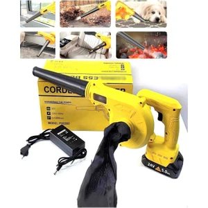 İyisi Yok Şarjlı Hava Körük Üfleme ve Çekme Emme Makinası Toz Yaprak Temizleme