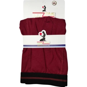 Erkek Büyük Beden Battal Boy Likralı Boxer Bordo