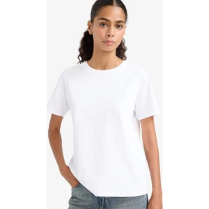 Regular Fit Bisiklet Yaka Basic Düz Premium Kısa Kollu Tişört A9428AX25AU