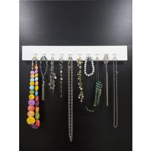 Şahin 1 Takım 10 Ad Kanca Askı Takı Askılık, Anahtarlık, Çok Amaçlı , Aksesuar , Kolye Askılık, Ucuz Hediyelik- Beyaz