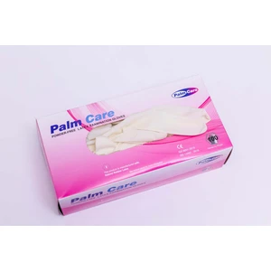 Palm Care Beyaz Pudrasız Latex Muayene Eldiveni 100'lü