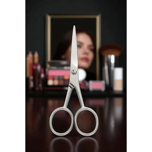 Kaş Kirpik Makası - Bıyık Makası Profesyonel Cerrahi Çelik 721930