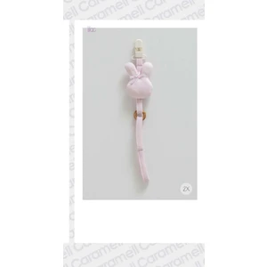 My Baby Kumsal Tavşanlı Emzik Askısı 1789 lila