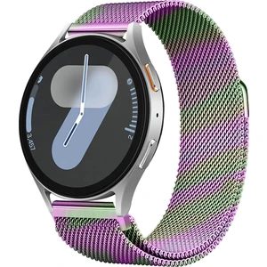 Samsung Galaxy Watch 4 5 6 7 Seri 40 42 43 44 46 47MM Uyumlu Manyetik Milanese Loop Metal Kordon