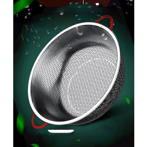 28 cm Kevgir Yuvarlak Süzgeç Profesyonel 304 Paslanmaz Çelik 721934