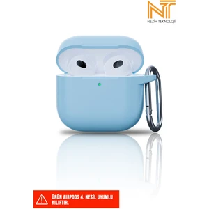 Apple Airpods 4. Nesil Uyumlu Liquid Silikon Tıpalı Kılıf
