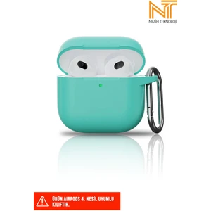 Apple Airpods 4. Nesil Uyumlu Liquid Silikon Tıpalı Kılıf