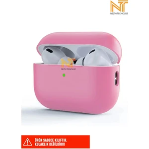 Apple Airpods Pro 2. Nesil Uyumlu Tam Protective Anti-Knock Tek Parça Silikon Kılıf
