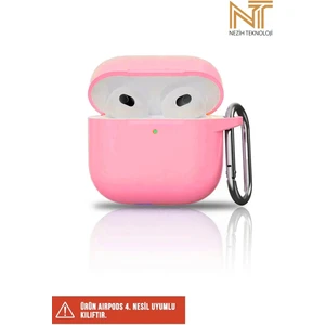 Apple Airpods 4. Nesil Uyumlu Liquid Silikon Tıpalı Kılıf