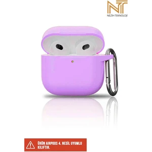 Apple Airpods 4. Nesil Uyumlu Liquid Silikon Tıpalı Kılıf
