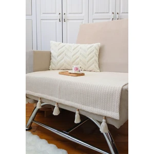 Home Home Tekli Koltuk Örtüsü Püsküllü 75 x 90