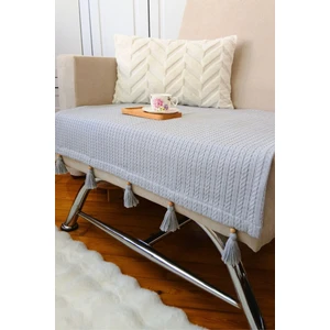 Home Home Tekli Koltuk Örtüsü Püsküllü 75 x 90