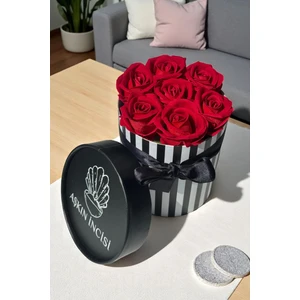 Sevgiliye Özel Hediye Gül Kutu Kırmızı Hediyelik Çiçek Doğum Günü Arkadaşa Eşe Kız Yıldönümü Sevgili