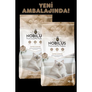 Kahve Kokulu, 2'li Avantaj Paketi, Koku Hapseden, Topaklanan, Tozsuz Kedi Kumu 2 x 10 Lt Türkiye'de Ilk ve Tek!!!