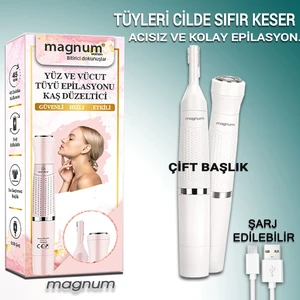 Yüz Tüyü Alma Makinesi, Yüz Epilasyon Aleti, Yüz ve Vücut Tüy Temizleme. Kaş Alma, Bıyık ve Favori Düzeltme.