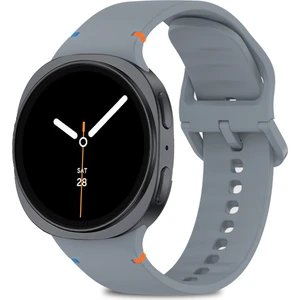 Samsung Galaxy Watch 8 40MM / 44MM / 46MM Classic Uyumlu Ip Işleme Detaylı Silikon Kordon