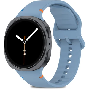 Samsung Galaxy Watch 8 40MM / 44MM / 46MM Classic Uyumlu Ip Işleme Detaylı Silikon Kordon