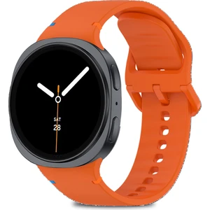 Samsung Galaxy Watch 8 40MM / 44MM / 46MM Classic Uyumlu Ip Işleme Detaylı Silikon Kordon