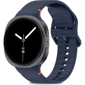 Samsung Galaxy Watch 8 40MM / 44MM / 46MM Classic Uyumlu Ip Işleme Detaylı Silikon Kordon
